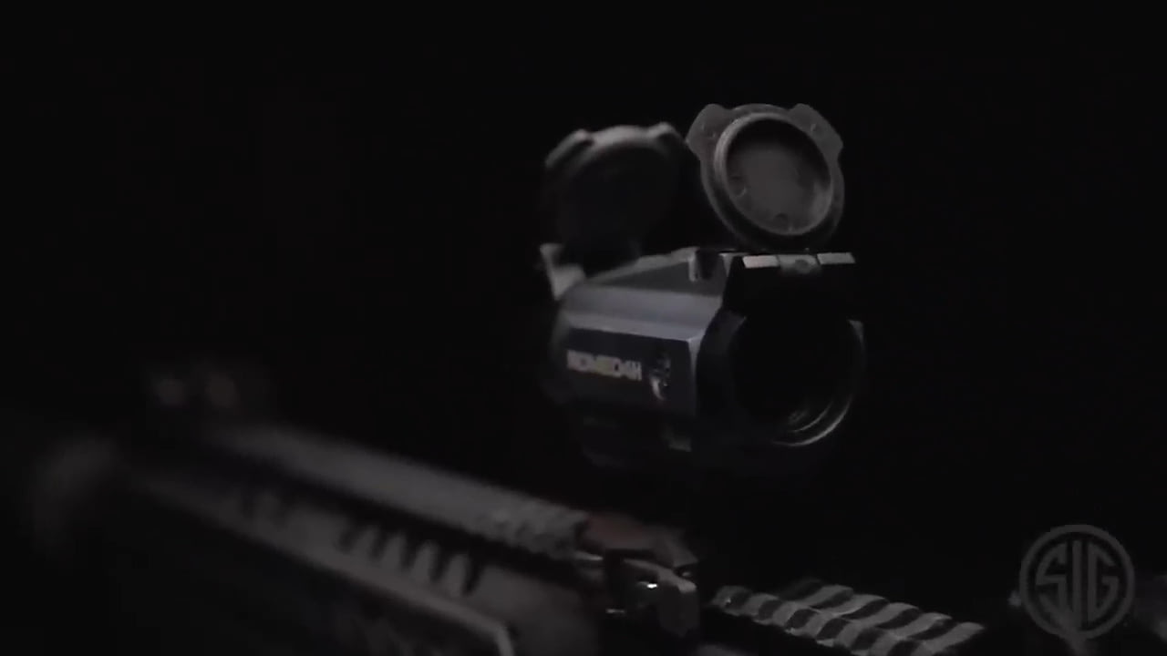 opplanet sig sauer romeo4h red dot sight video