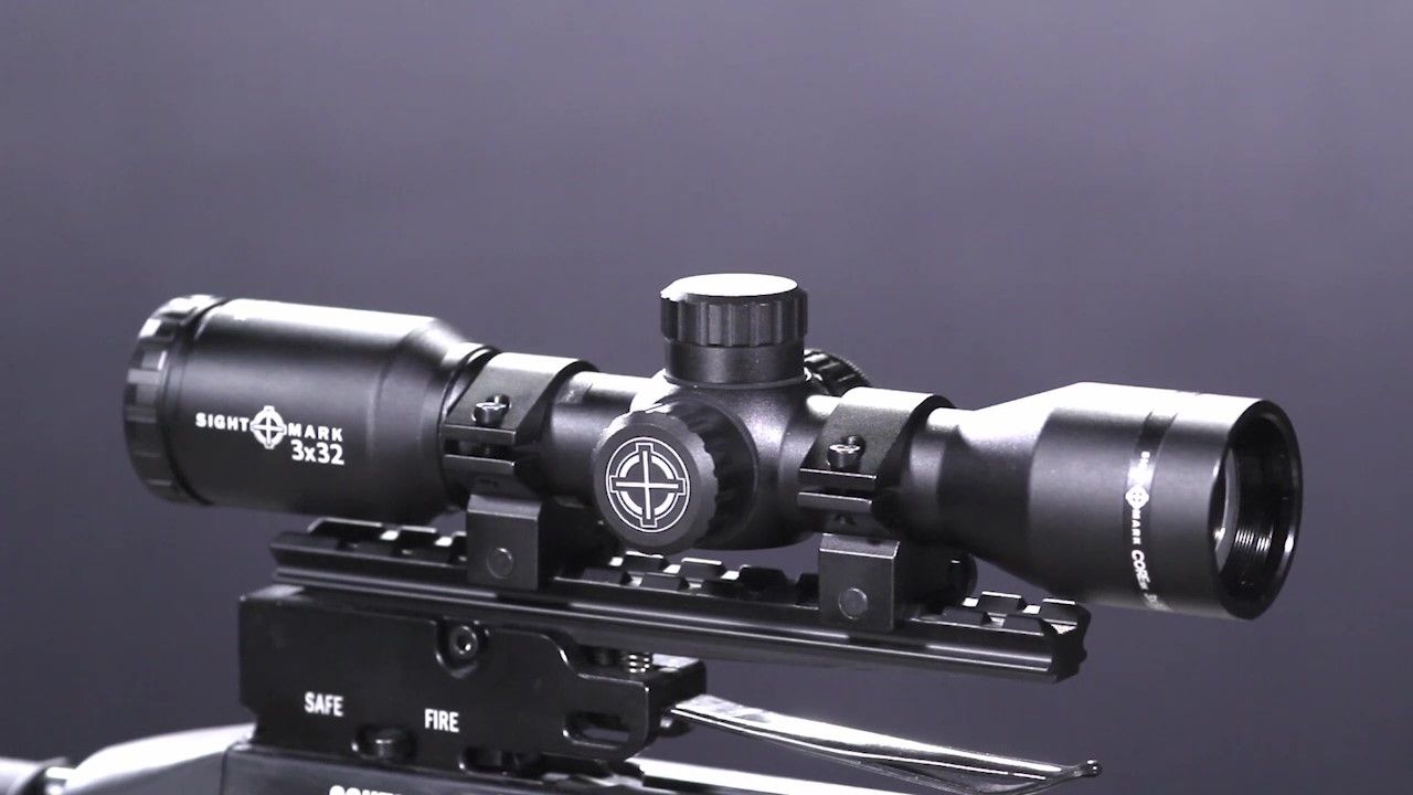 opplanet sightmark core sx 3x32 crossbow scope sm13061 demo video