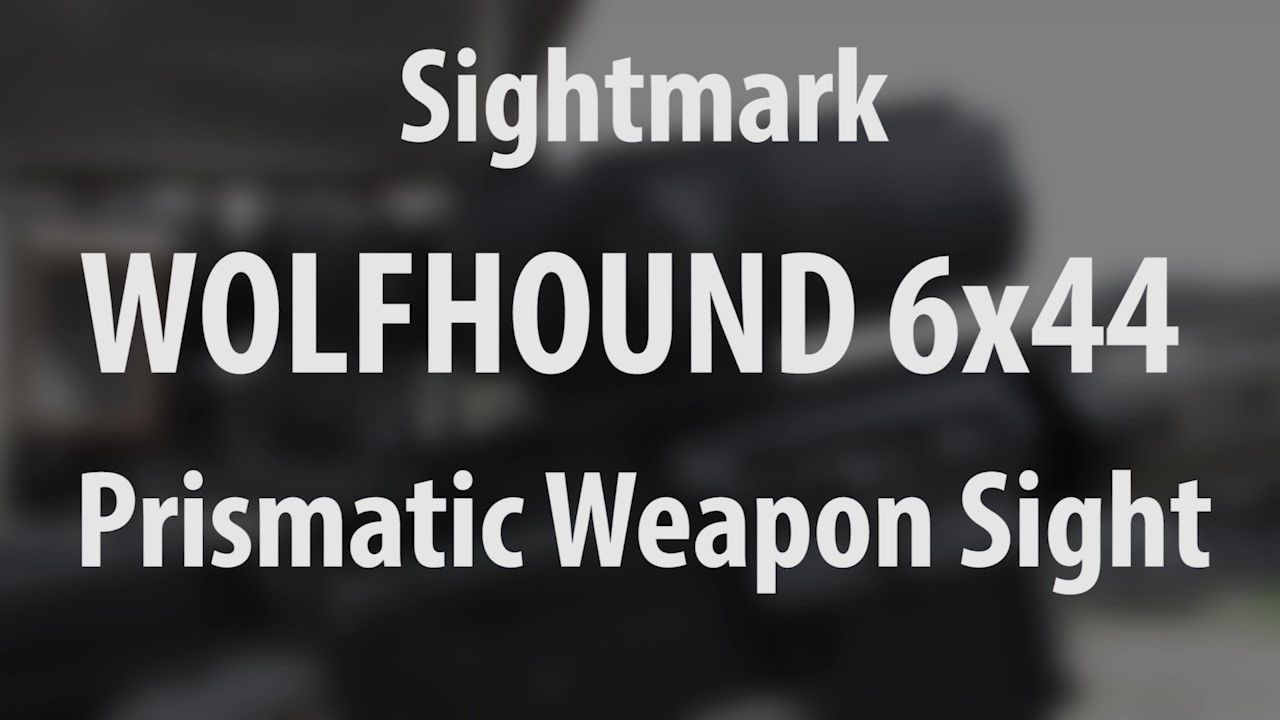 opplanet sightmark wolfhound 6x44 prismatic shockproof weapon sight w hs 223 reticle sm13026 intro video