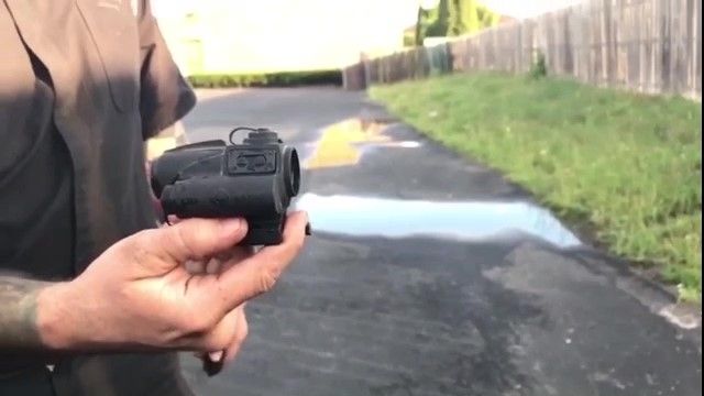 opplanet sightmark wolverine csr lqd red dot sight sm26021 lqd testing video