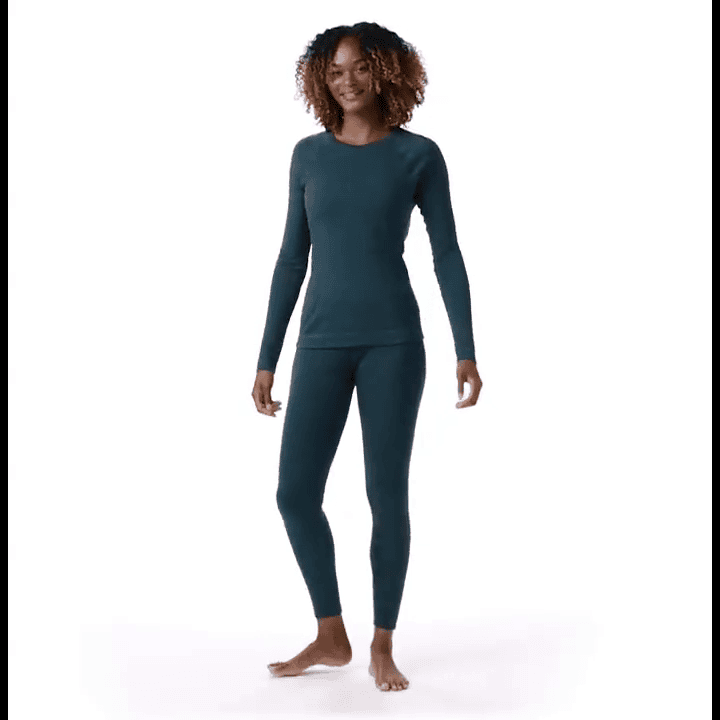 opplanet smartwool classic thermal merino base layer crew womens video