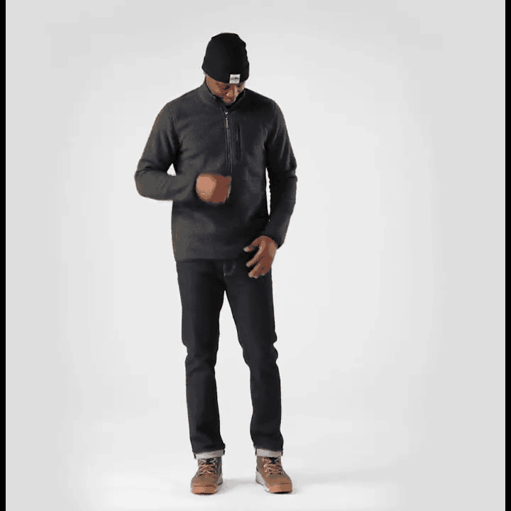 opplanet smartwool second cut fleece 1 2 zip mens video