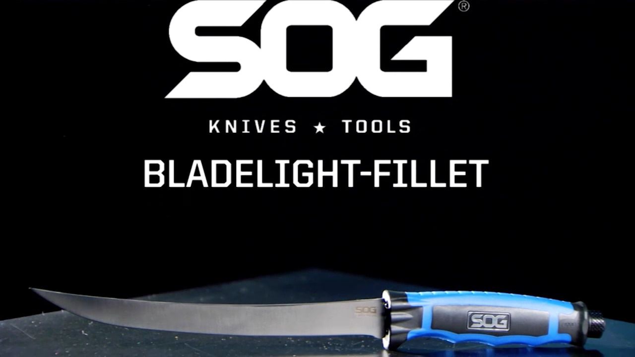 opplanet sog bladelight fillet 7 5 inch knife blt32k cp video