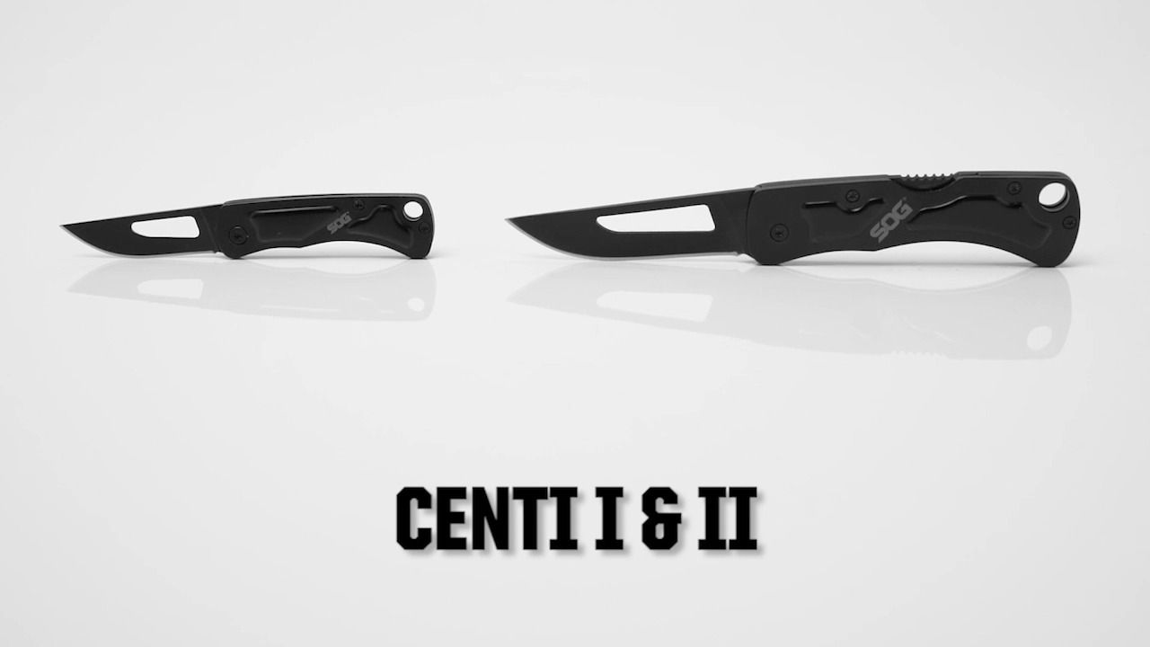opplanet sog centi i ii folding knife video