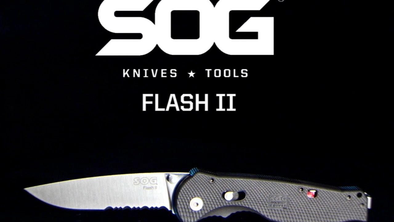 opplanet sog flash ii folding knife video
