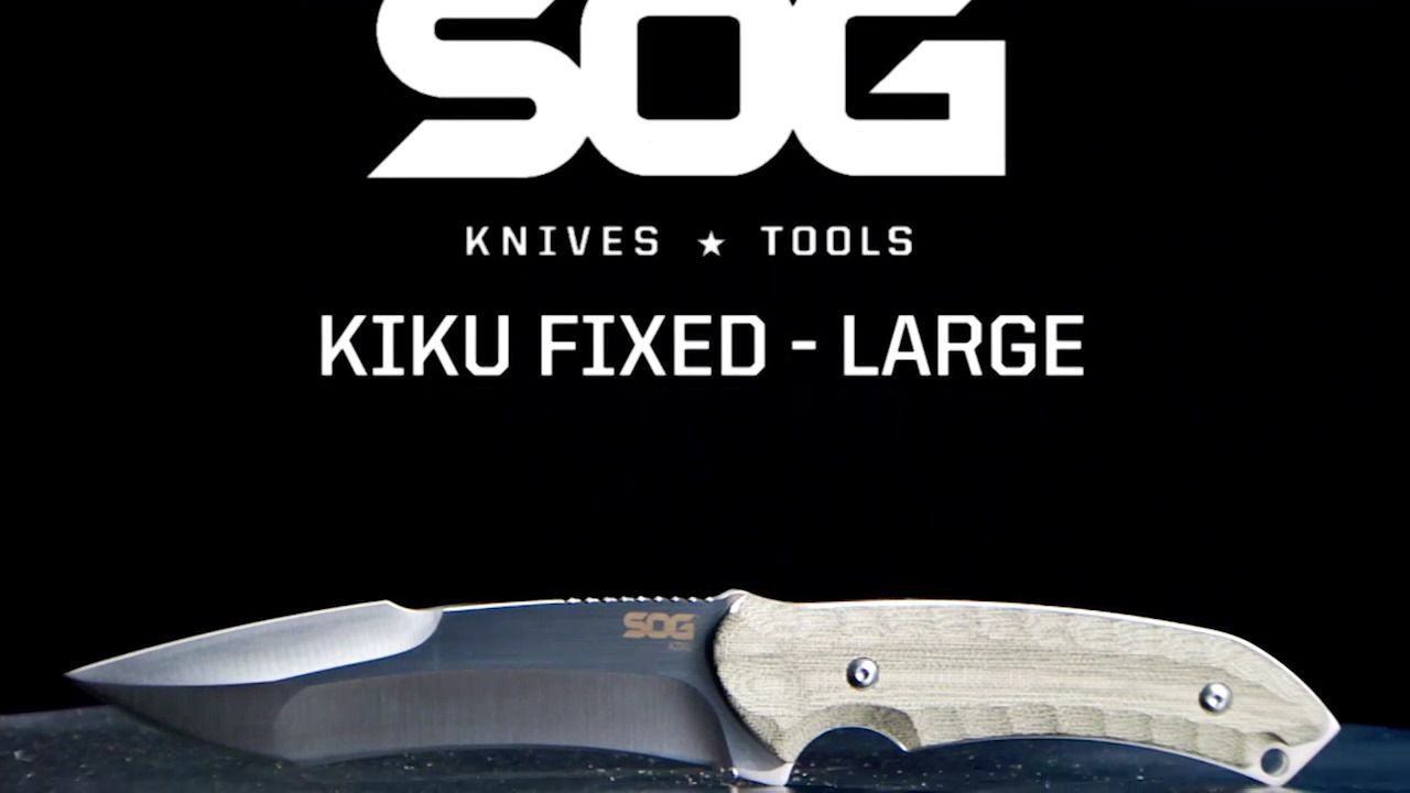 opplanet sog kiku satin large fixed knife ku 2011 video