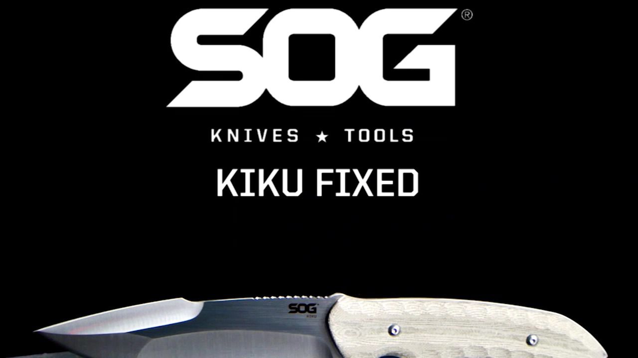 opplanet sog kiku satin small fixed knife ku 2001 video
