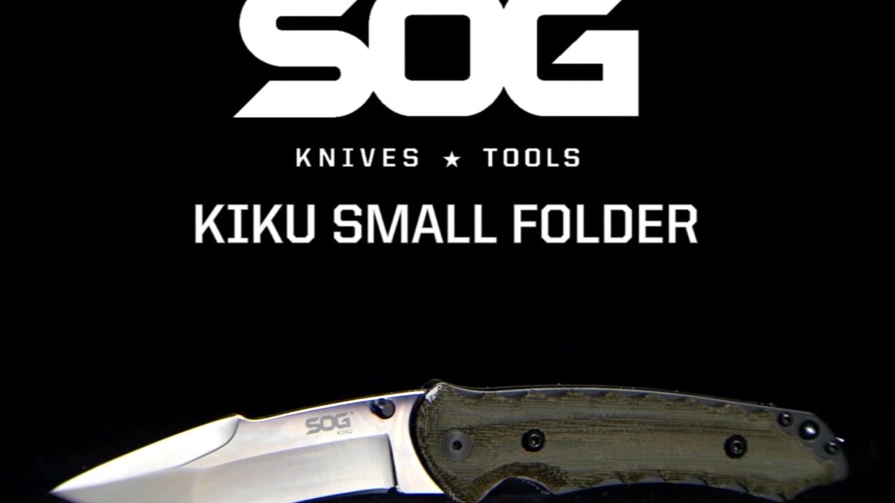 opplanet sog kiku satin small folding knife ku 1001 video