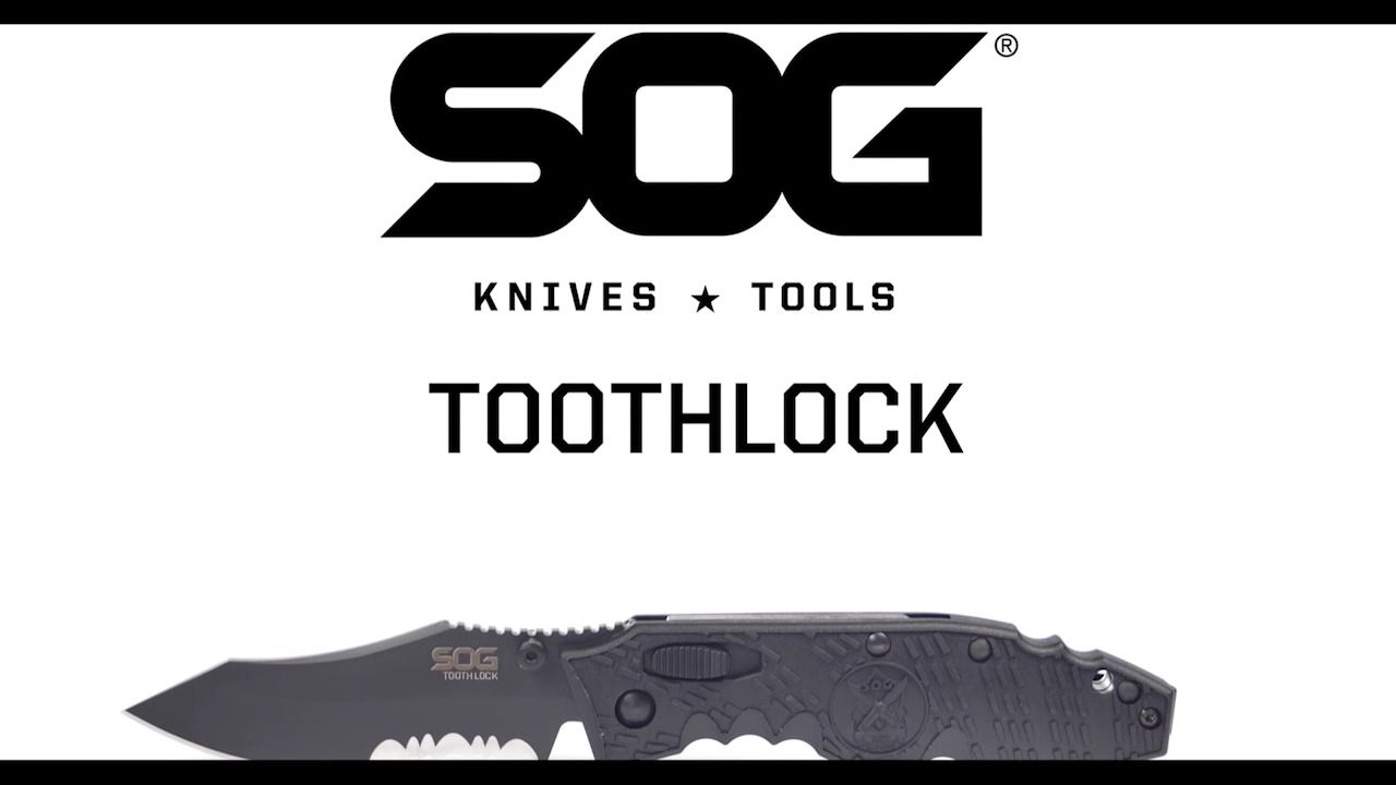 opplanet sog toothlock folding knife video