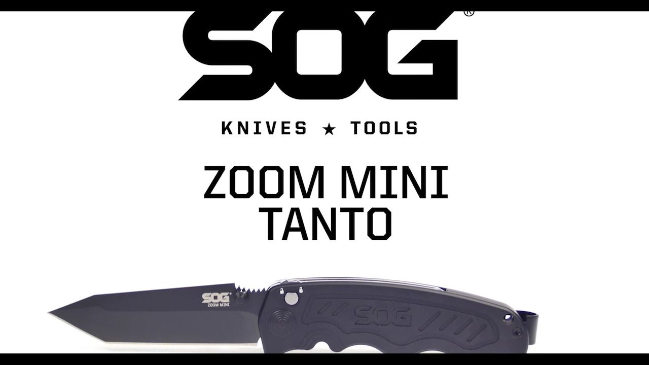 opplanet sog zoom mini tanto folding knife video