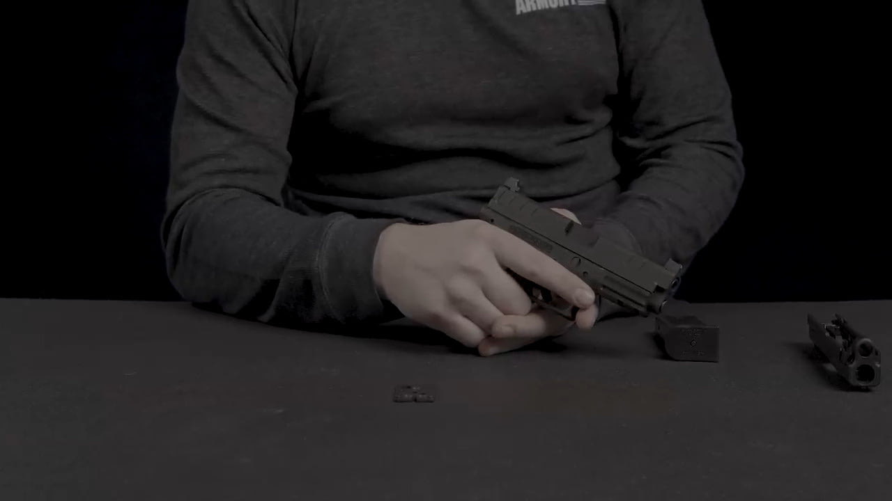 opplanet springfield armory xd osp slide kit installation video