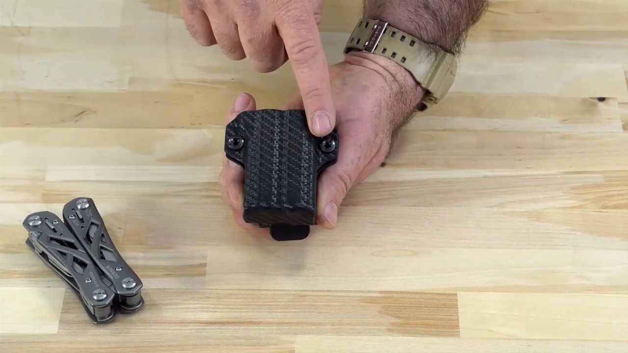 opplanet statgear kydex sheath for gerber suspension video