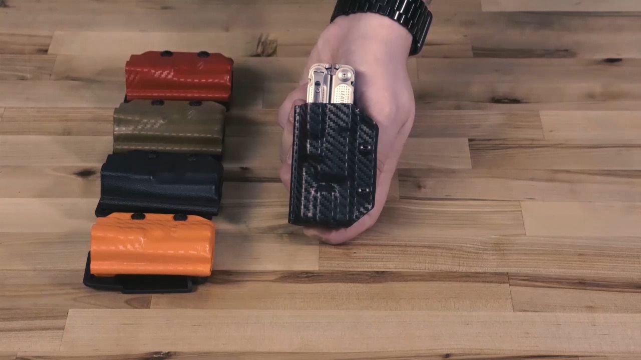 opplanet statgear kydex sheath for leatherman free p2 video