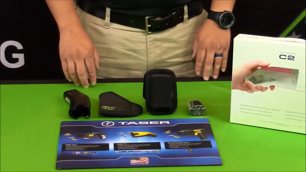 opplanet sticky holsters taser c2 holsters video