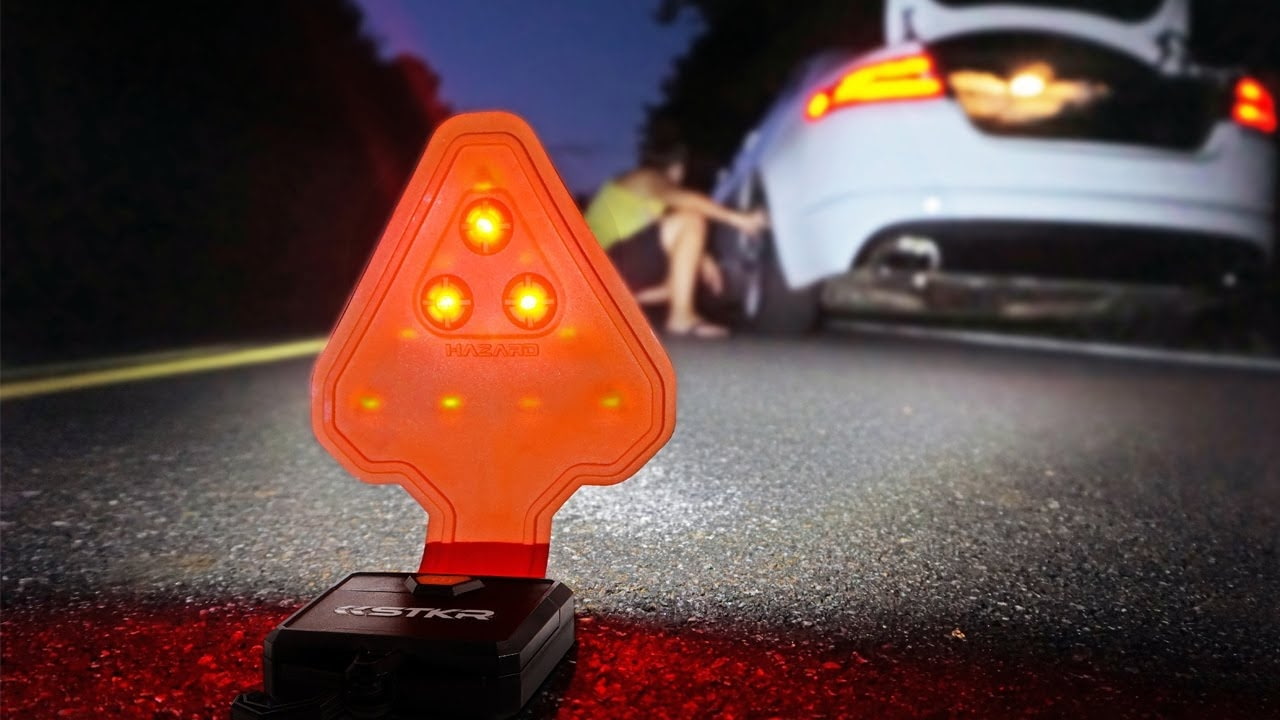 opplanet stkr concepts flexit auto the perfect roadside safety flashlight video