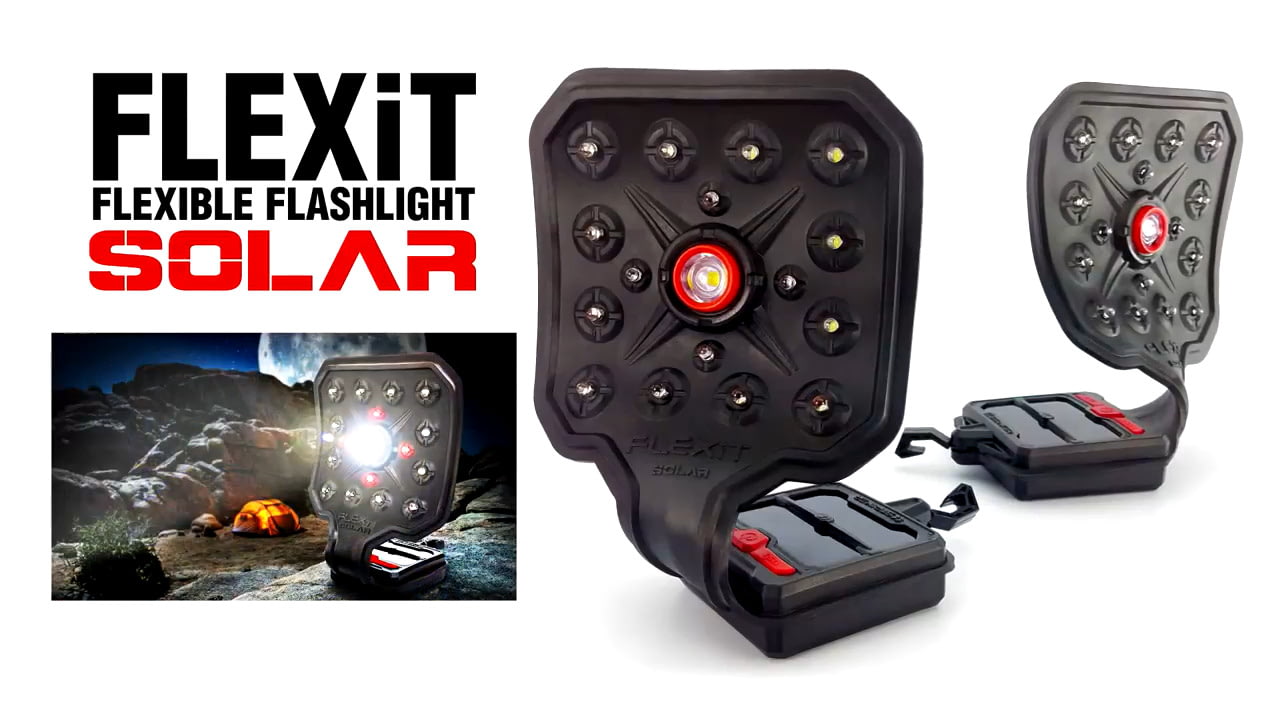 opplanet stkr concepts flexit solar flexible flashlight video