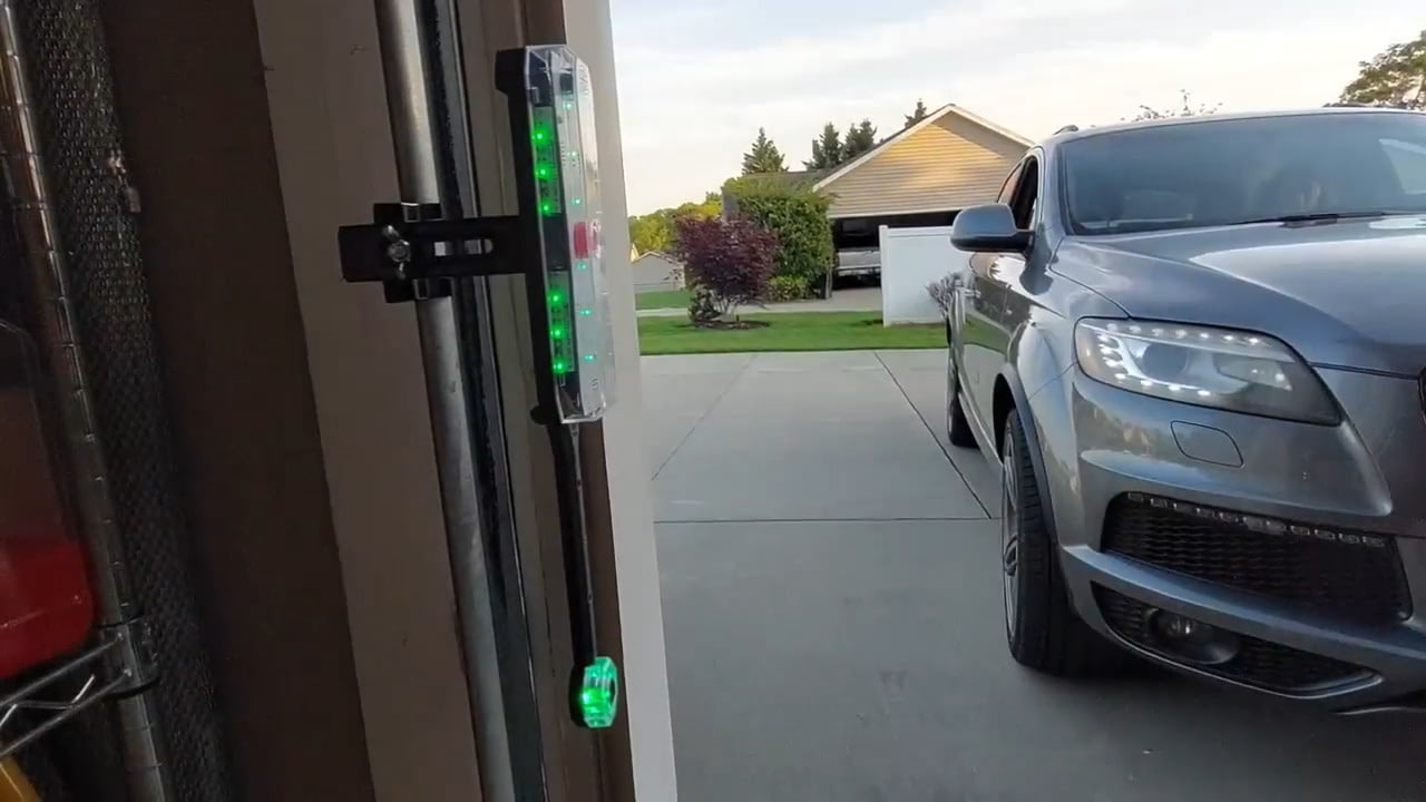 opplanet stkr concepts parking sensor for the side of your garage video