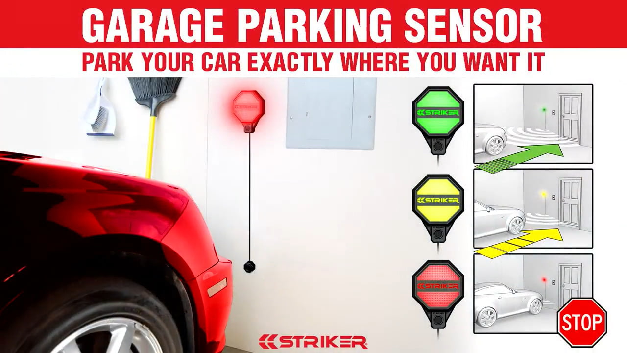 opplanet stkr concepts striker adjustable garage parking sensors video