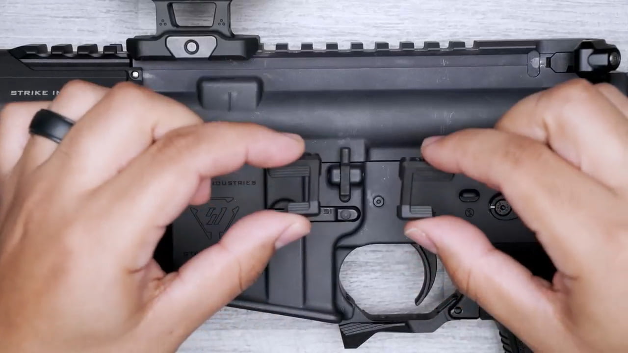 opplanet strike industries ar modular bolt catch mbc 2 video