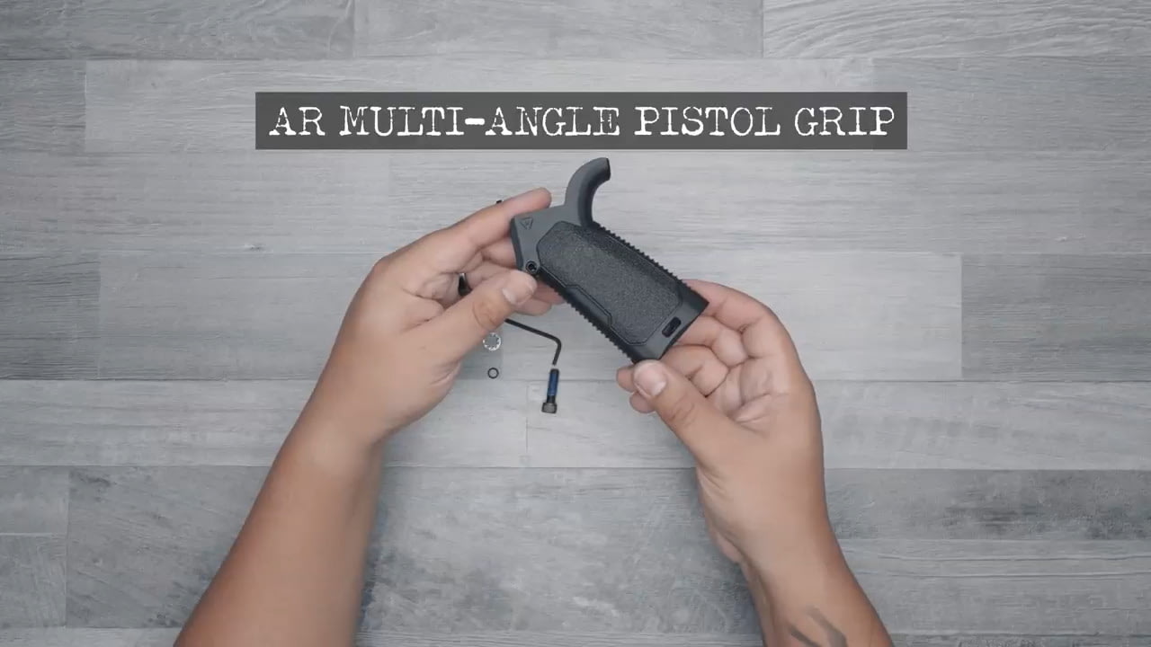 opplanet strike industries ar multi angle pistol grip video
