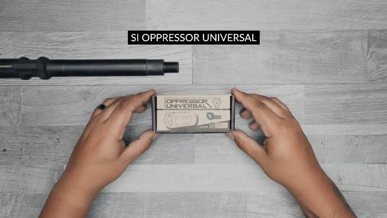 opplanet strike industries blast shield lightweight universal oppressor muzzle device video