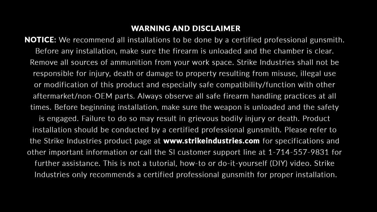 opplanet strike industries liteslide for glock g43 g43x g48 gen3 5 installation video