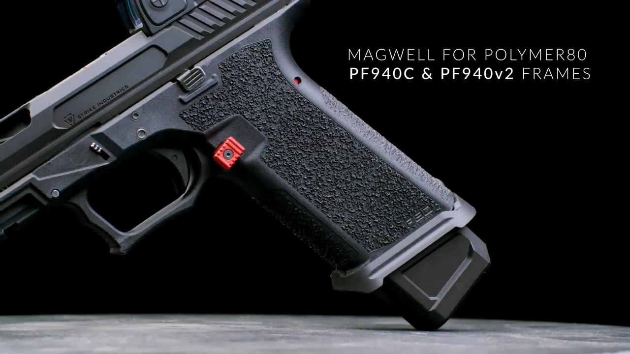 opplanet strike industries magwell for polymer80 pf940c and pf940v2 frames video