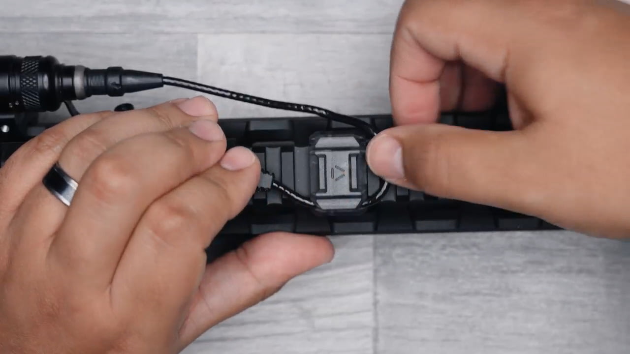 opplanet strike industries multidirectional picatinny rail cover with cable management video