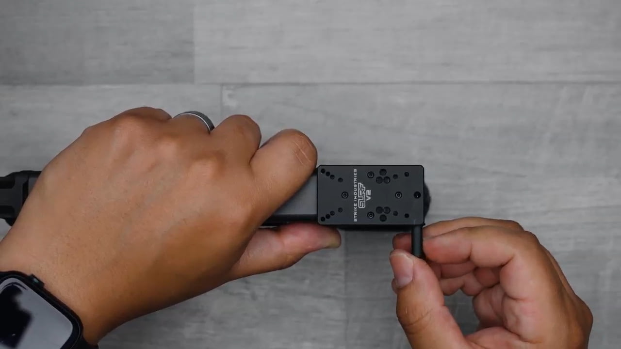 opplanet strike industries scorpion universal reflex mount for glock version 2 installation video