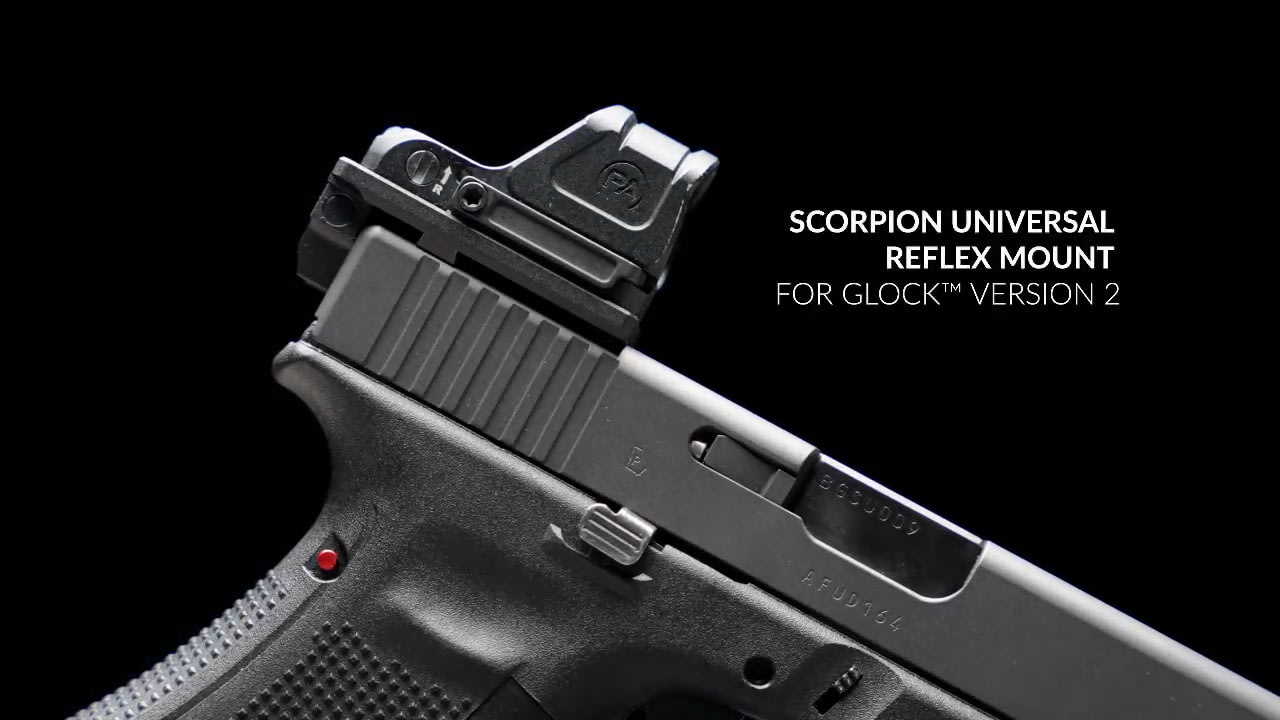 opplanet strike industries scorpion universal reflex mount for glock version 2 video