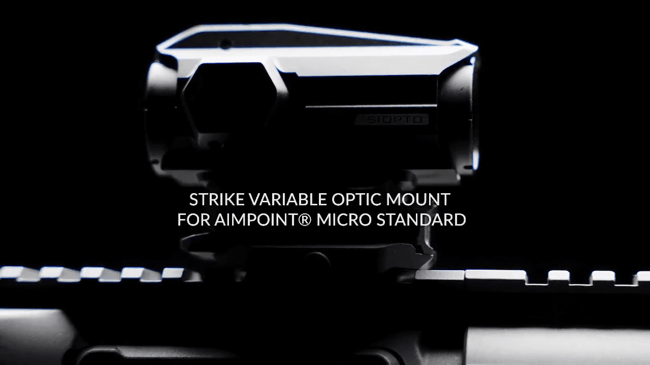 opplanet strike variable optic mount for aimpoint micro standard product video