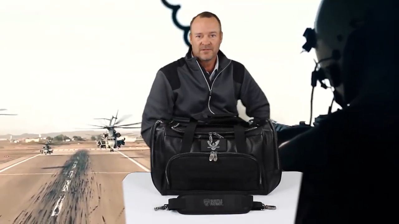 opplanet subtle patriot covert duffle bag video