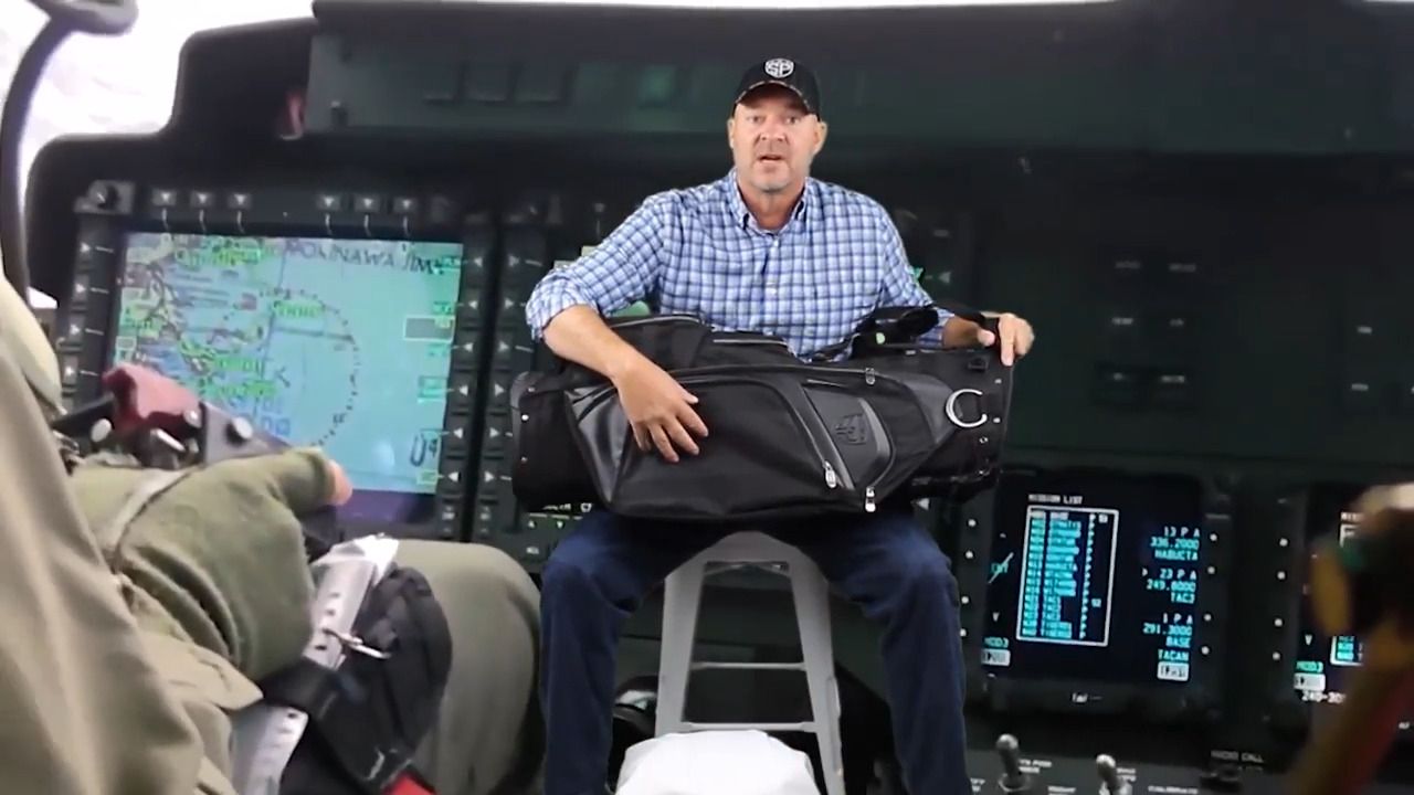 opplanet subtle patriot covert golf stand bag video