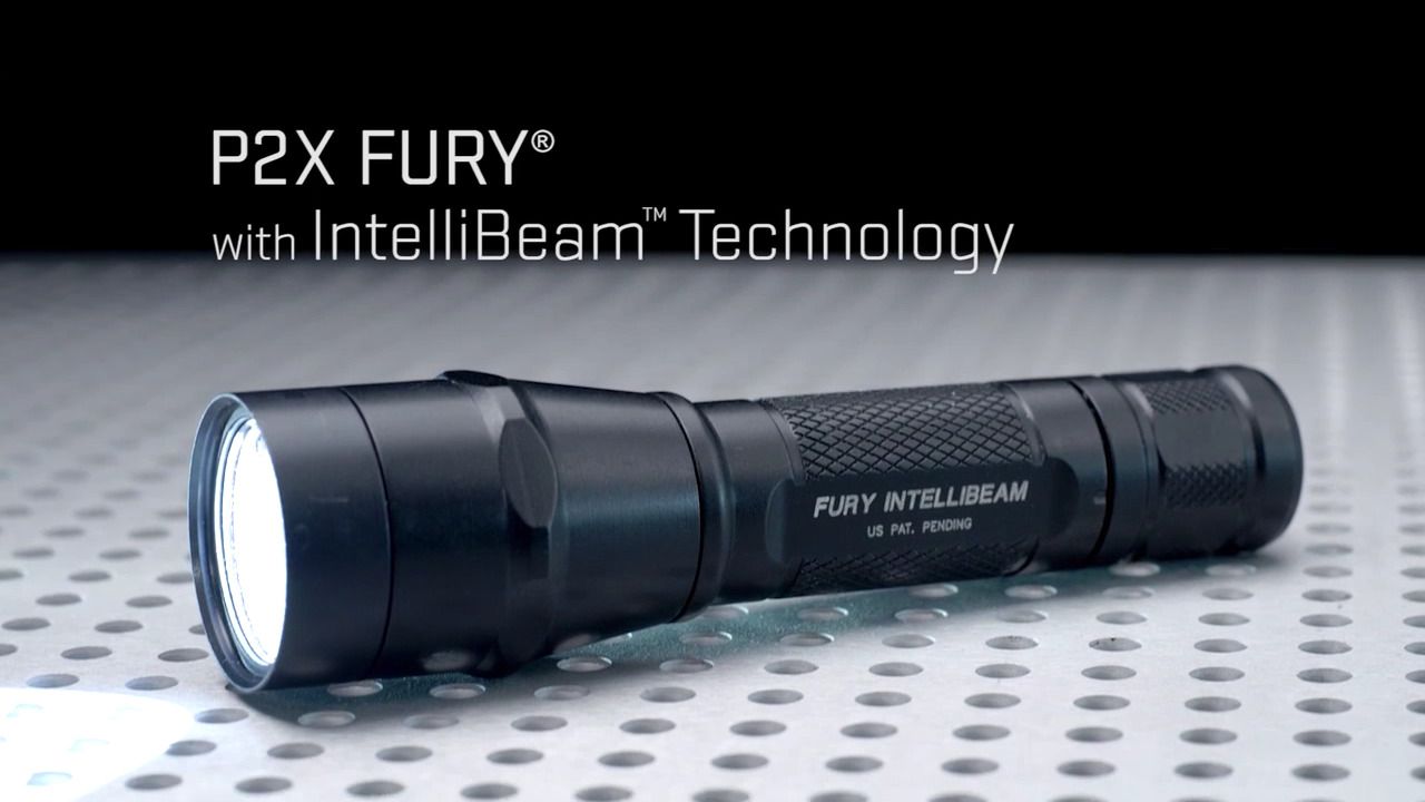 opplanet surefire p2x fury with intellibeam technology video