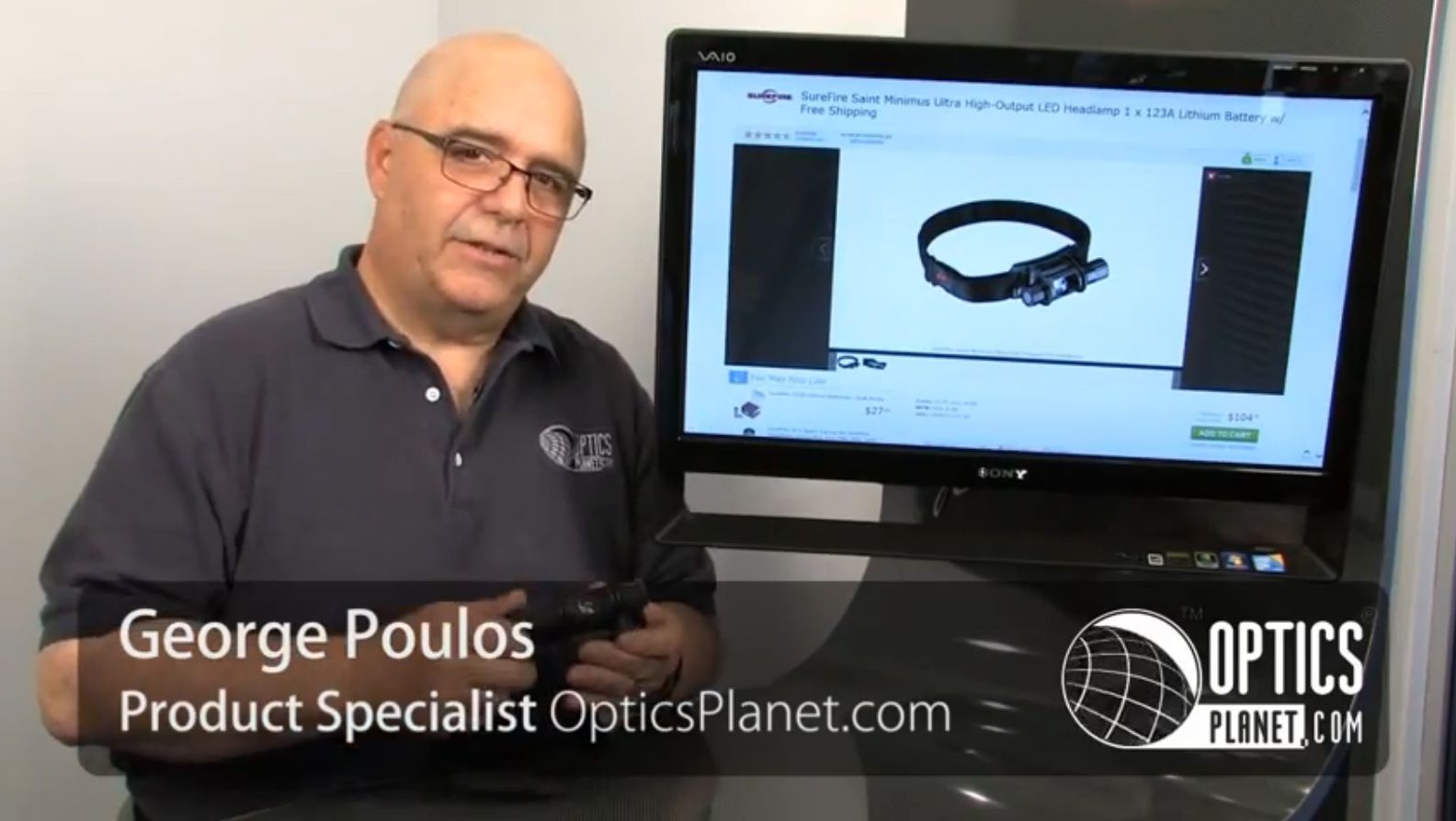 opplanet surefire saint minimus led headlamp flv
