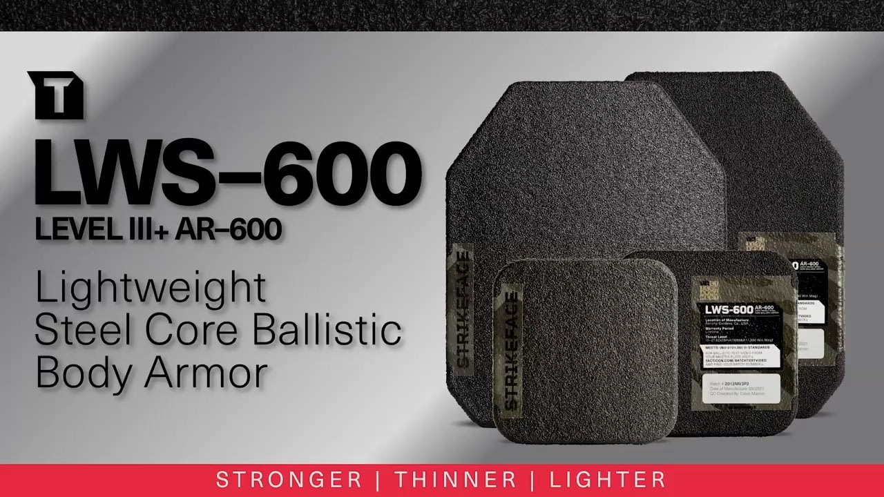 opplanet tacticon armament ar600 level 3 body armor plates video