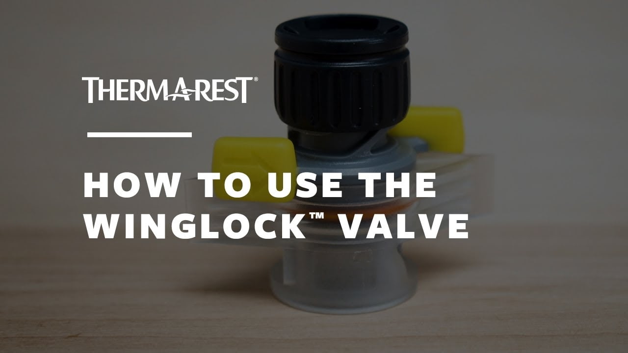 opplanet therm a rest how to use winglock valve video