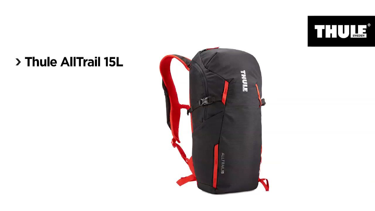 opplanet thule alltrail 15l hiking backpack video