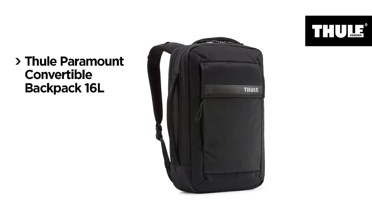 opplanet thule paramount convertible backpack video
