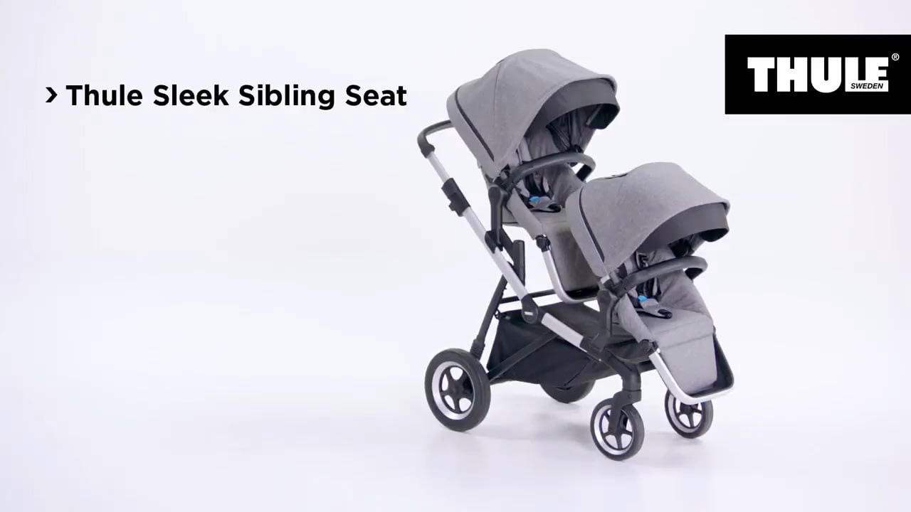 opplanet thule sleek sibling seat video