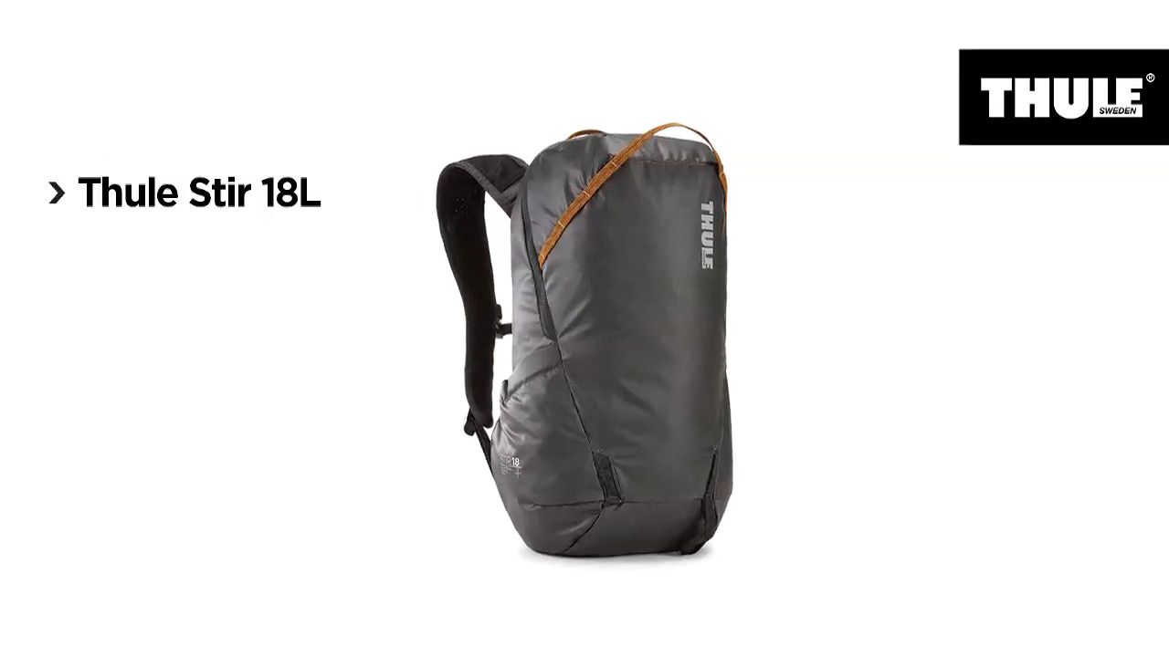 opplanet thule stir 18l backpack video