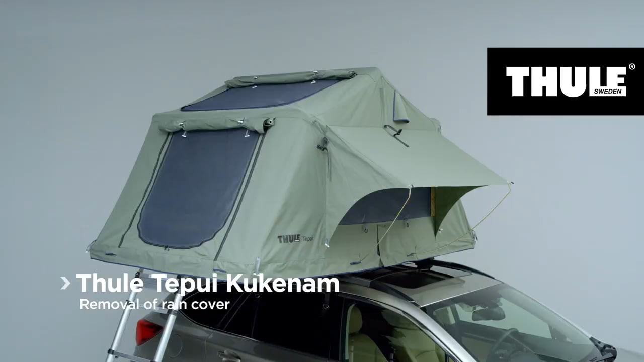 opplanet thule tepui kukenam removal of rain cover video