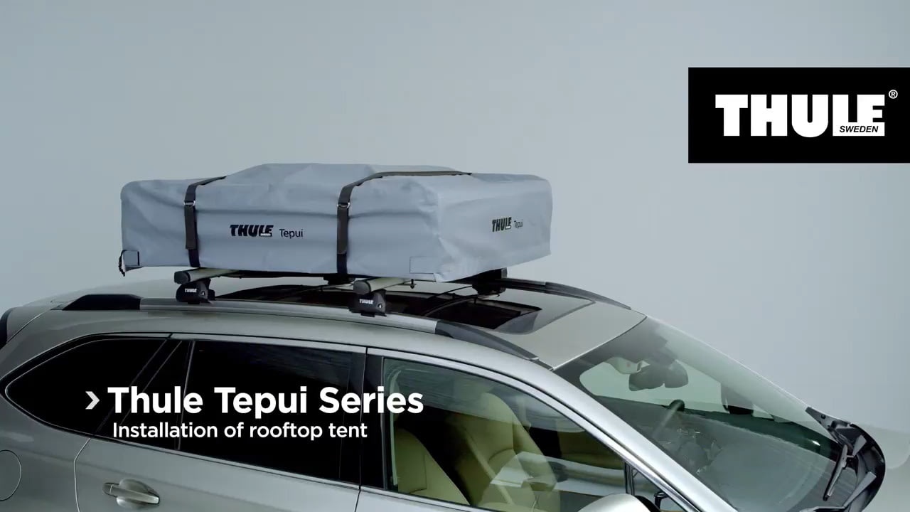 opplanet thule tepui series installation of roof top tent video