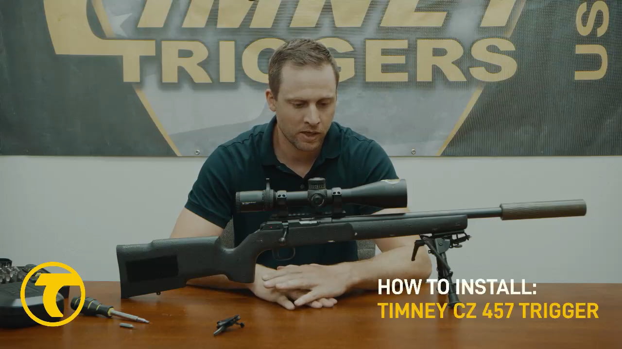 opplanet timney triggers cz 457 installation instructions video
