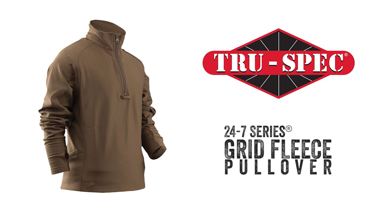 opplanet tru spec 24 7 series grid fleece hoodie and pullover video
