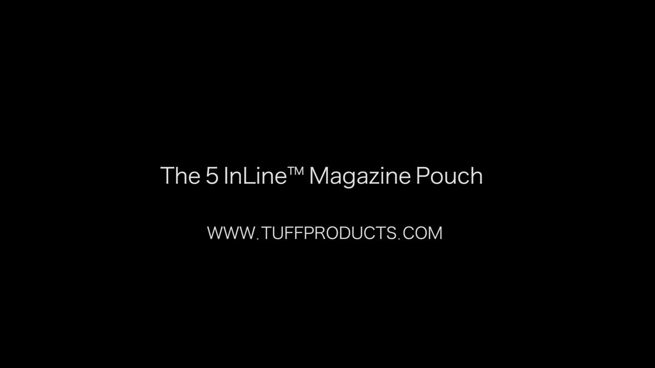 opplanet tuff products original 5 in line mag pouch and removable flap overview video