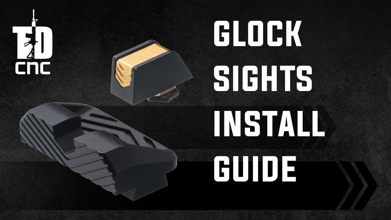 opplanet tyrant designs glock sights install video