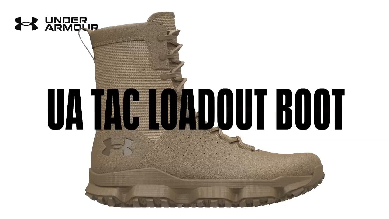 opplanet under armour ua tactical loadout boot video
