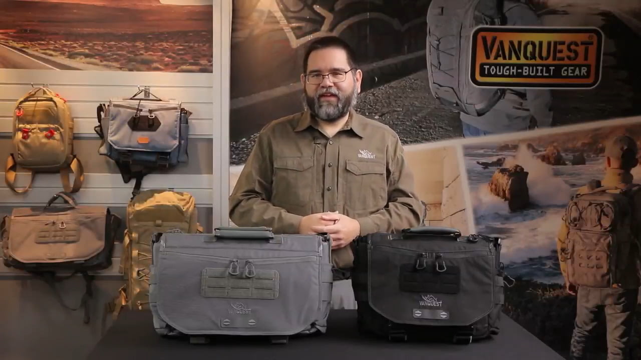 opplanet vanquest envoy 13 and envoy 17 messenger bags done right video