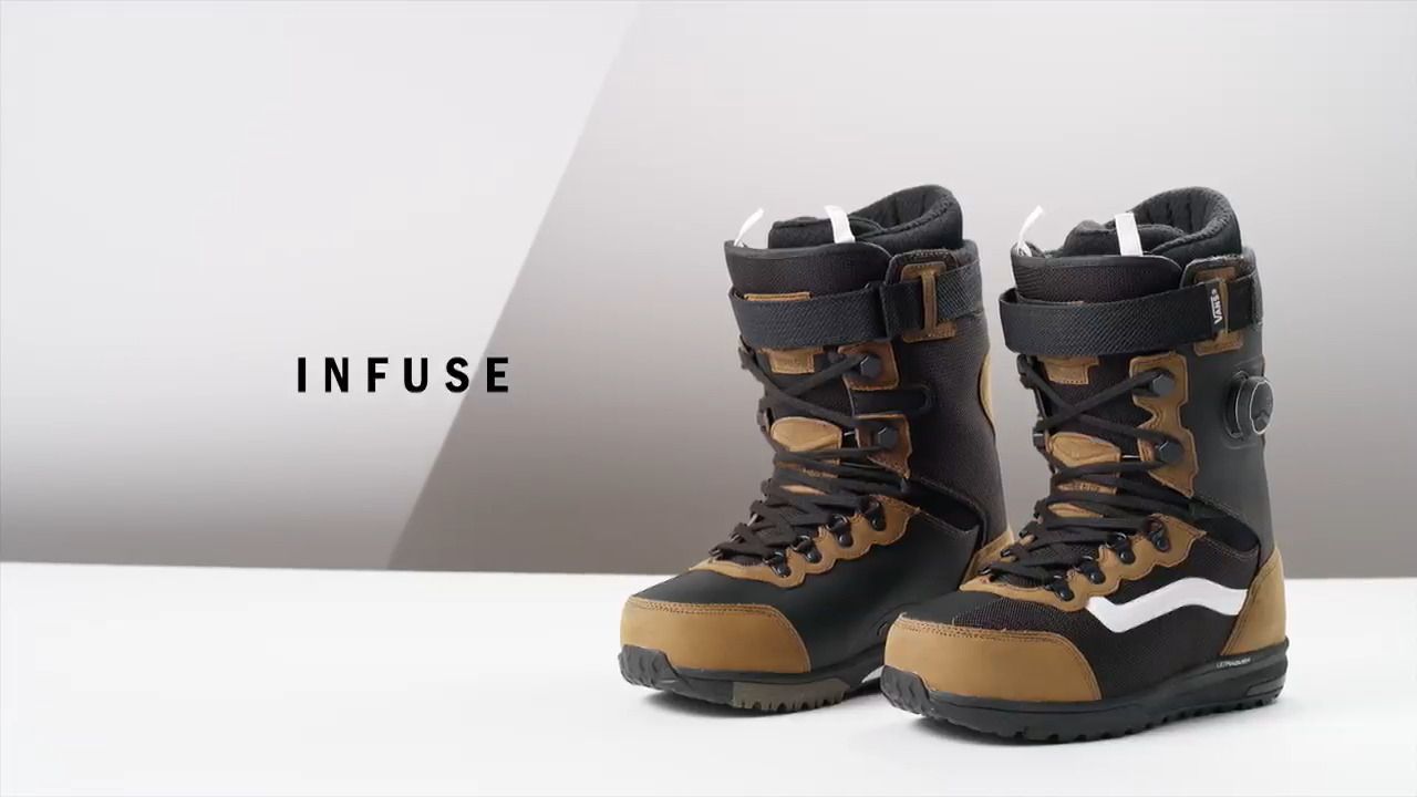 opplanet vans infuse snowboard boots video